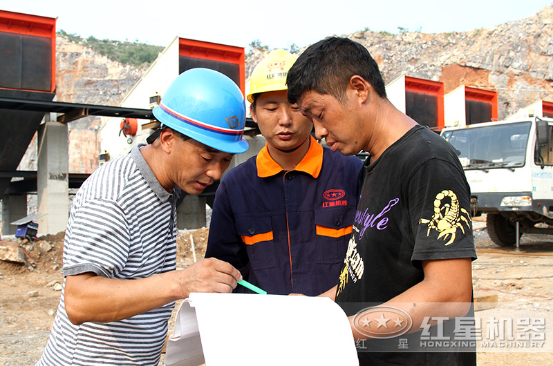現(xiàn)場指導設備的安裝、調試
