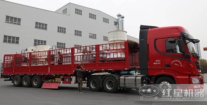 圓錐破碎機裝車、發(fā)貨