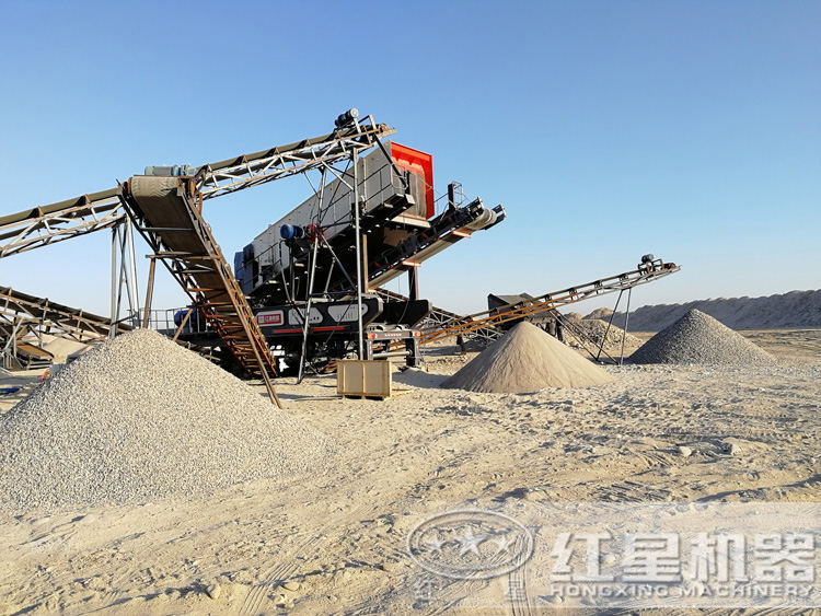 機(jī)制砂用戶現(xiàn)場(chǎng)，多個(gè)現(xiàn)場(chǎng)可提供就近安排參觀