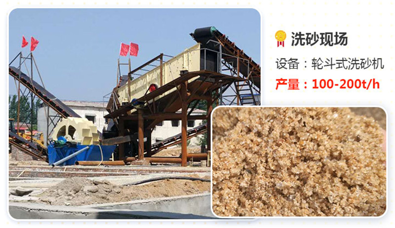輪式洗砂機產(chǎn)量高、效果好