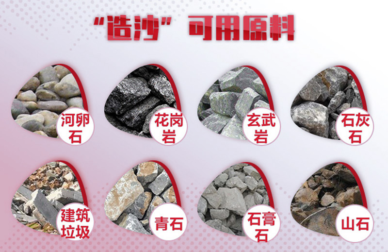 造沙原料多種多樣，購(gòu)機(jī)要多思量